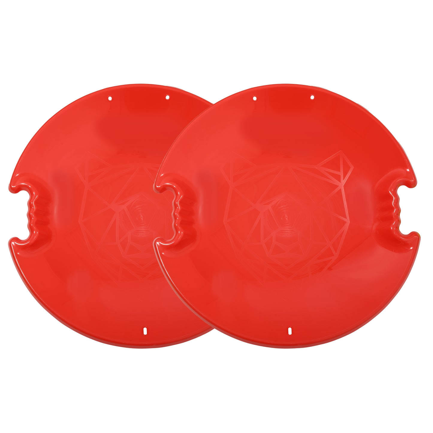 Superio Round Avalanche Snow Saucer Sled 26" Red