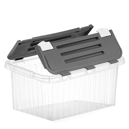18 L Storage Container with Hinged Lid