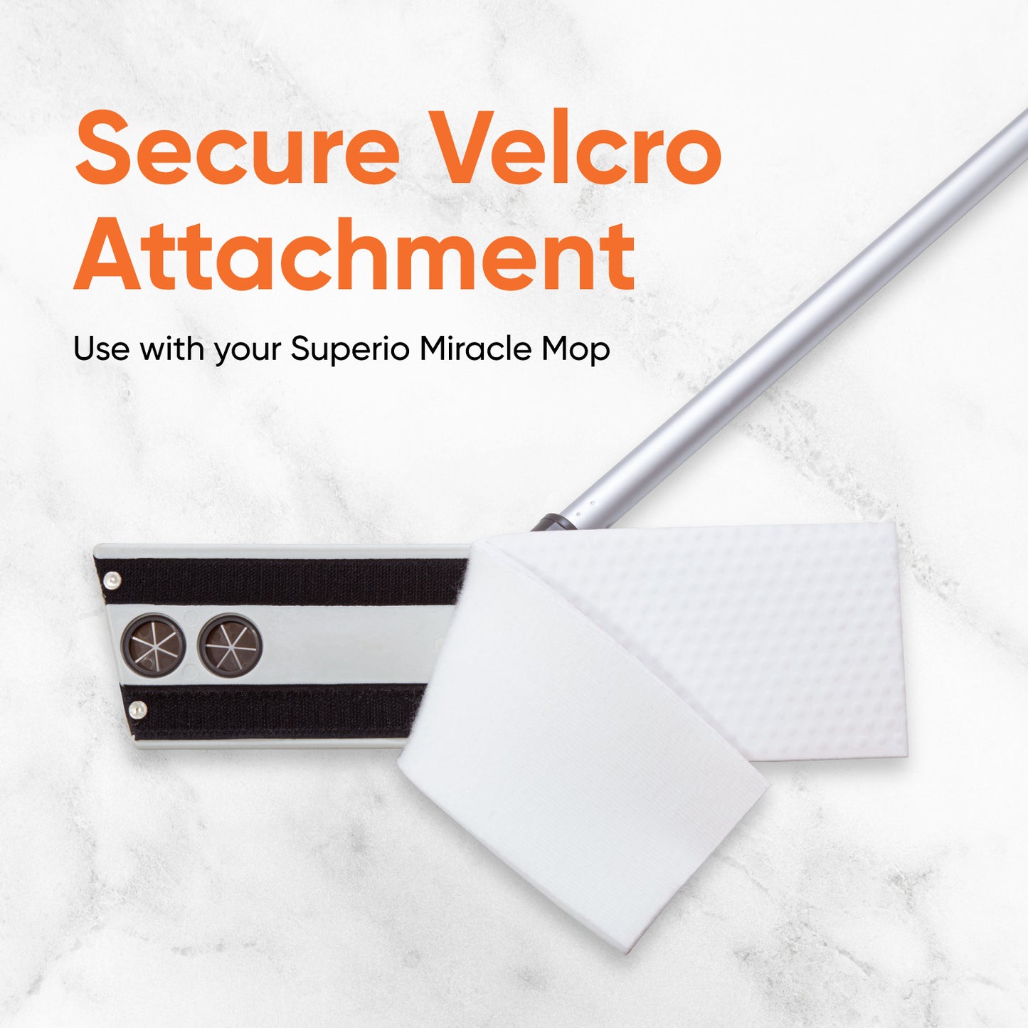 Magic Eraser Mop Refill for Miracle Mop, 3 Pack