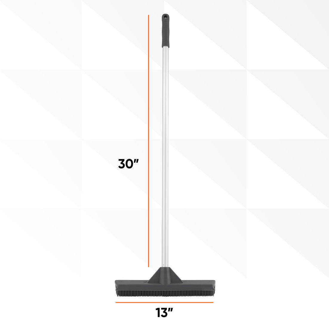 Silicone Broom with Built In Silicone Squeegee