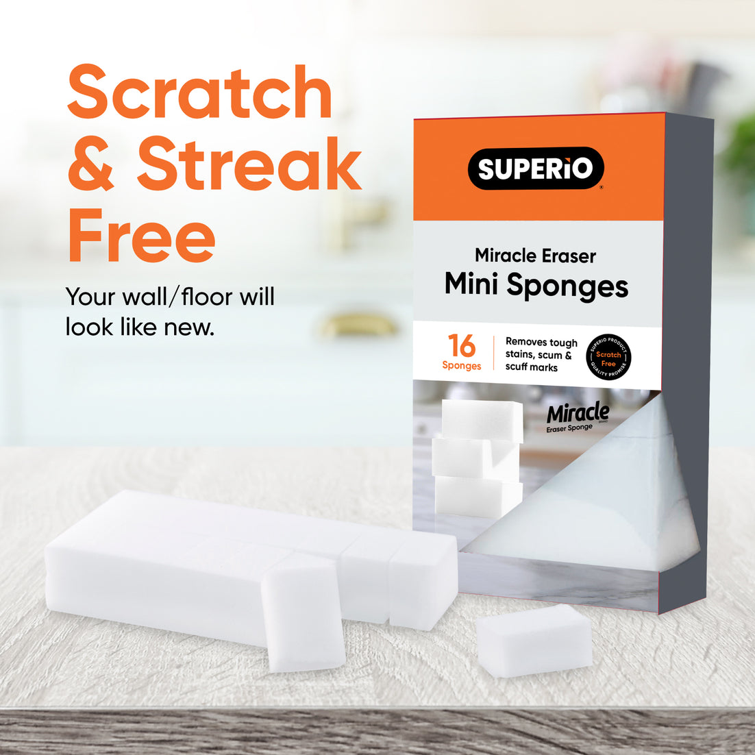 Miracle Eraser Sponge - Mini 16 Pack