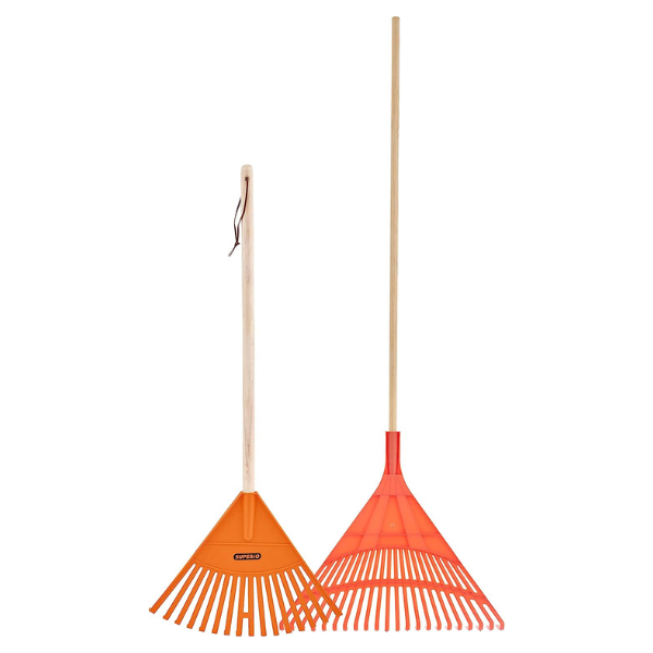 Orange Kids and Adult Garden Rake