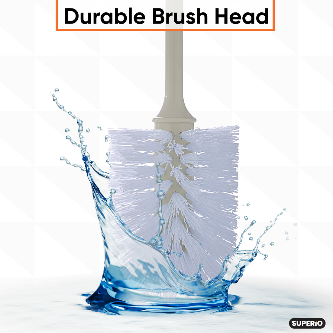 Standard Beige Toilet Brush