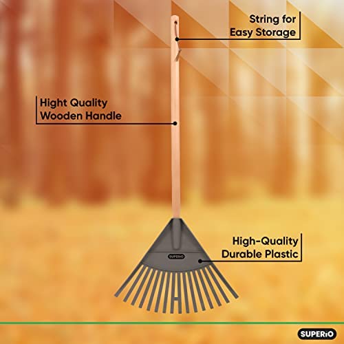 Grey Kids and Adult Garden Rake