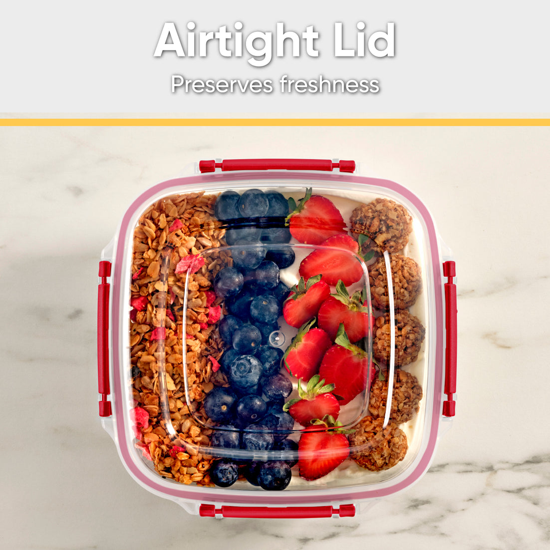 48 oz. Sealed Container, 6 Pack