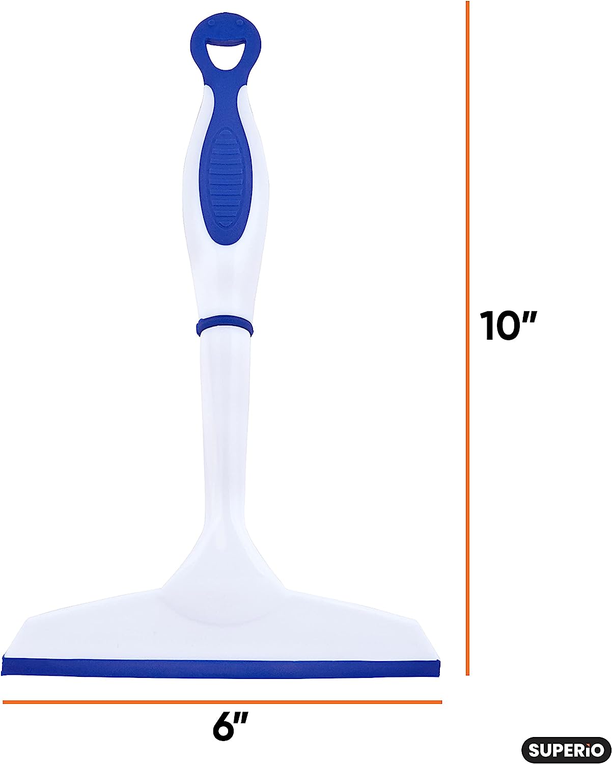 6" and 10" Blue Window Squeegee