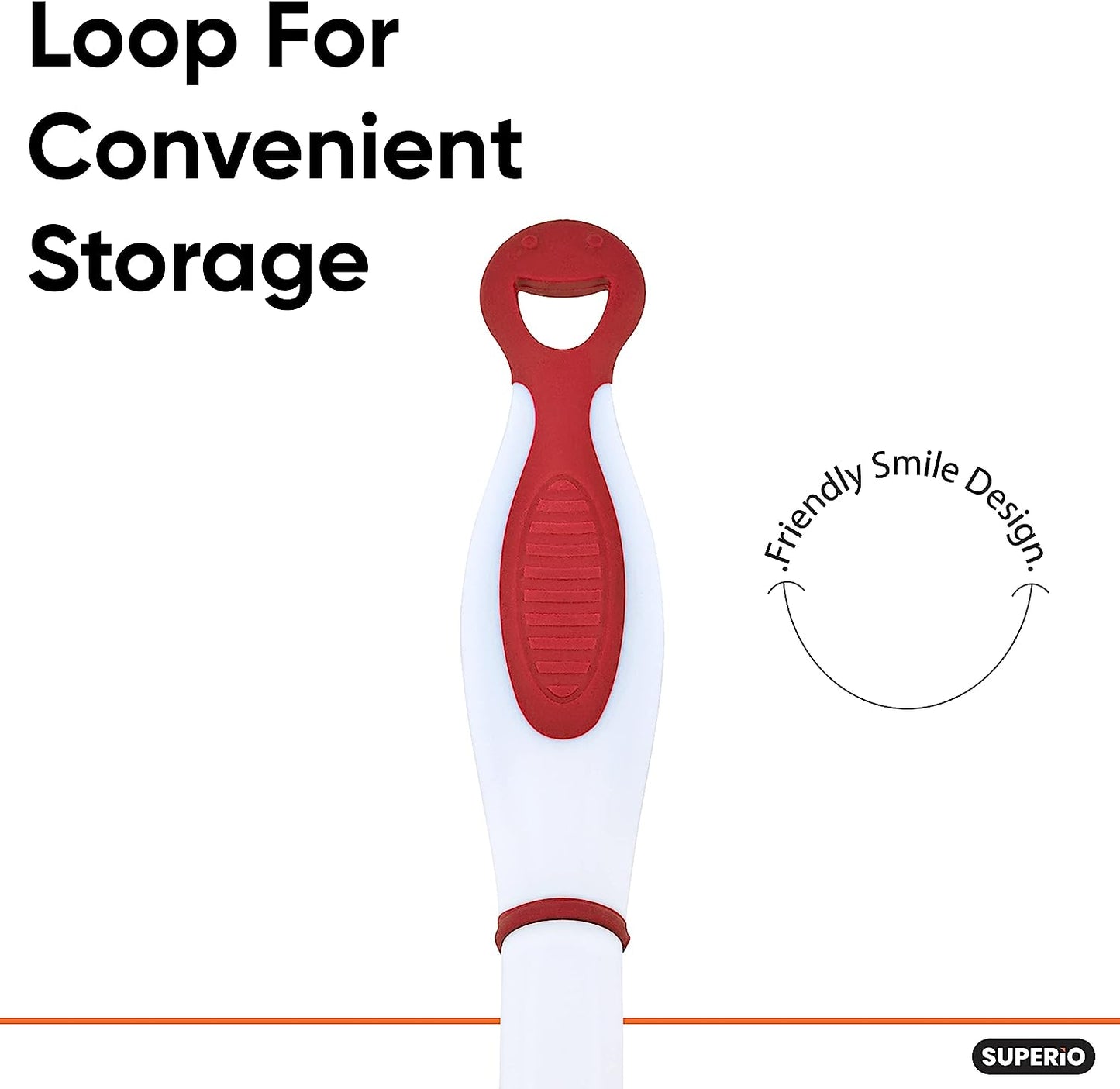 10" Blue and Red Window Squeegee