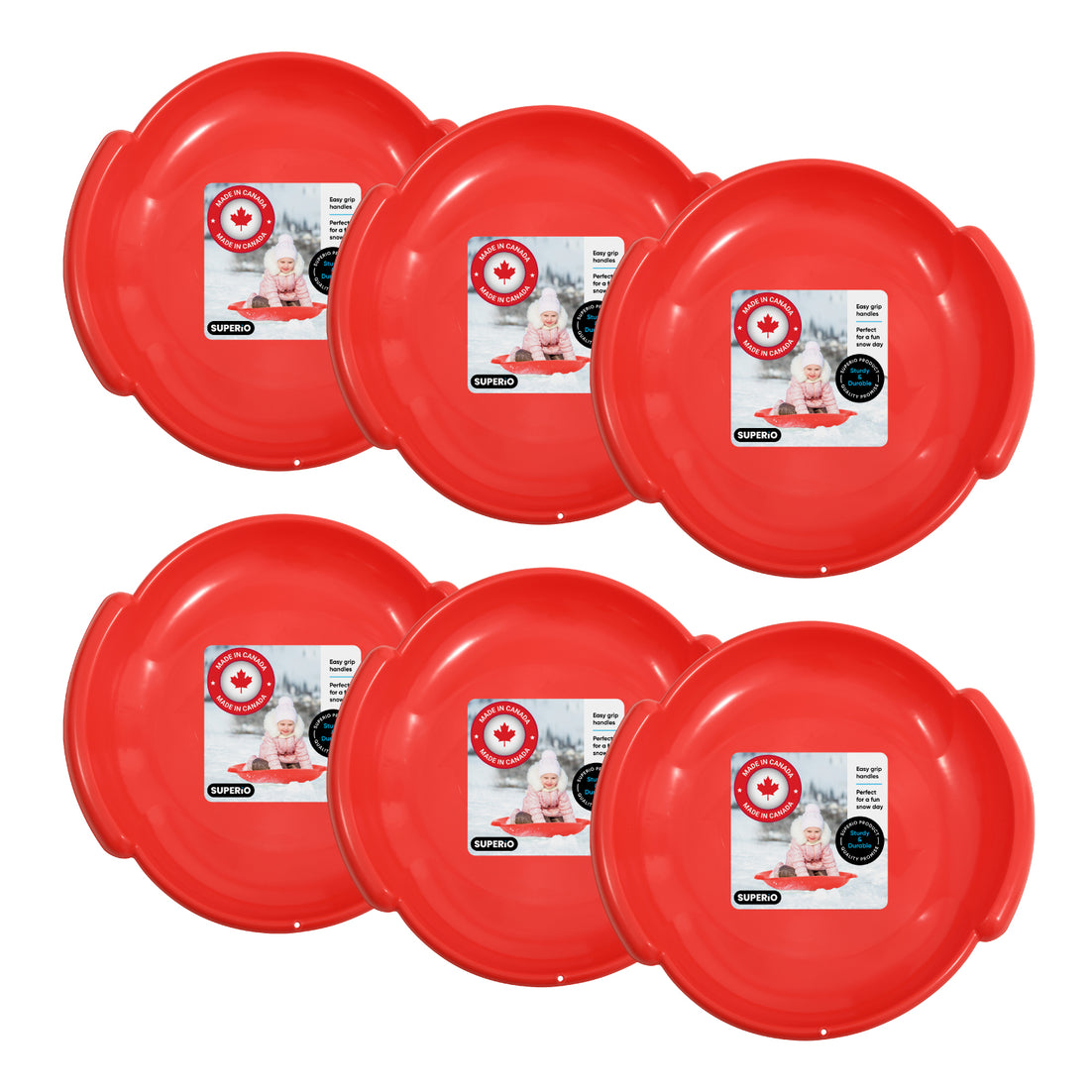 Round Snow Saucer Sled, 24