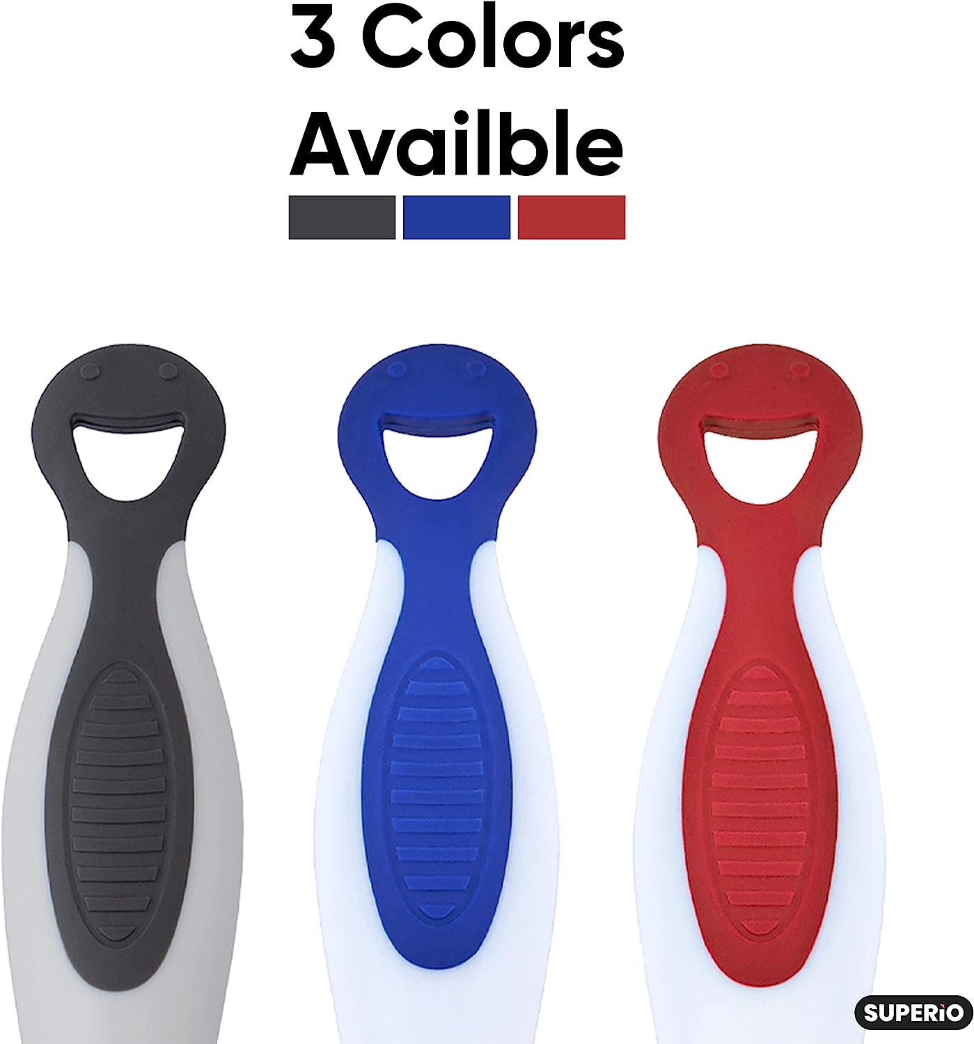 10" Blue, Red, and Grey Window Squeegee