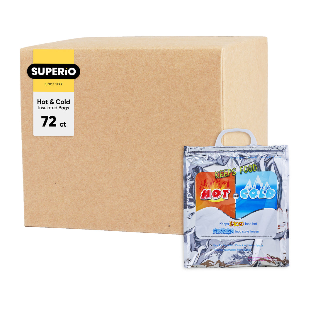 Hot and Cold Reusable Insulated Bag 12