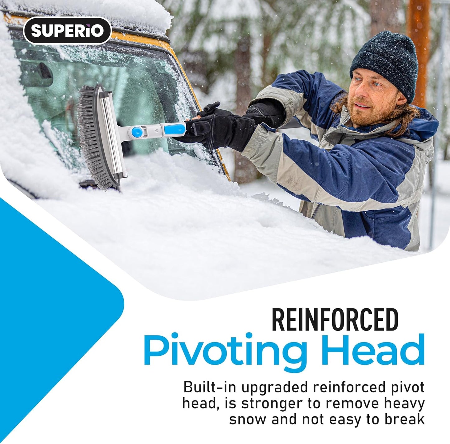 Telescopic Car Snow Brush & Ice Scraper