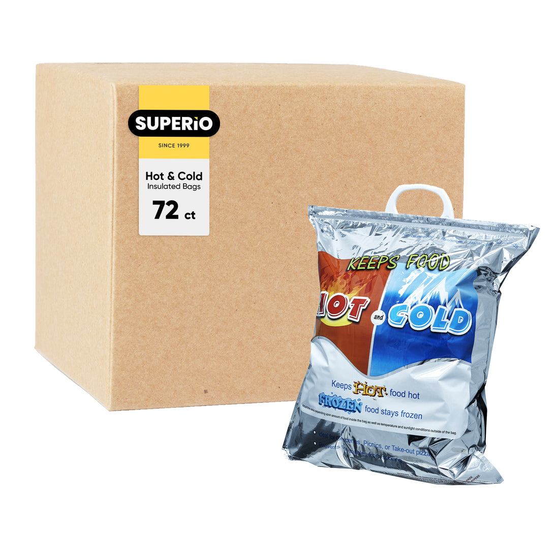 Hot and Cold Reusable Insulated Bag 16