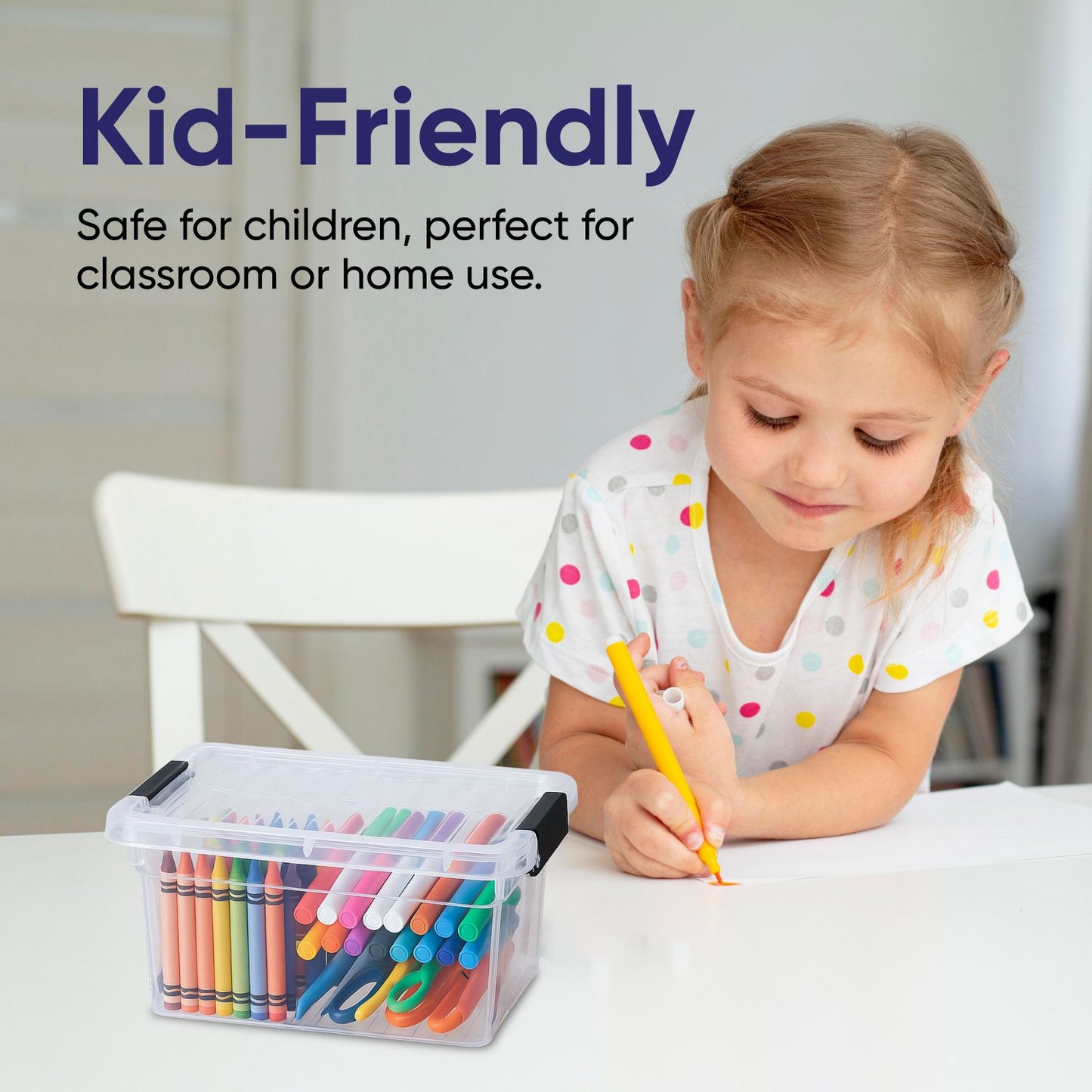 1 L Deep Mini Crayon Container