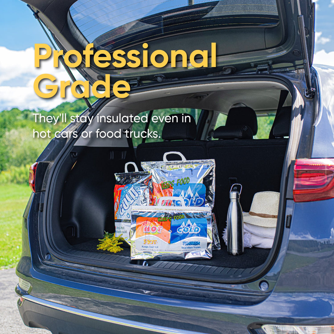 Hot and Cold Reusable Insulated Bag 13.5