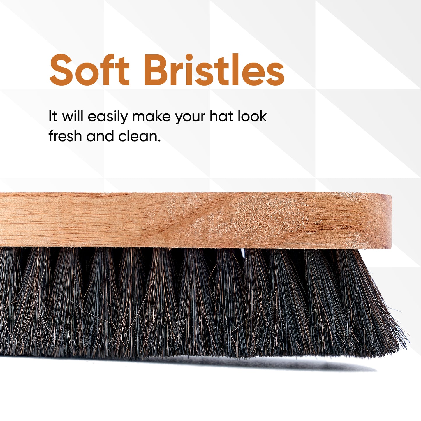 Horsehair Hat Brush