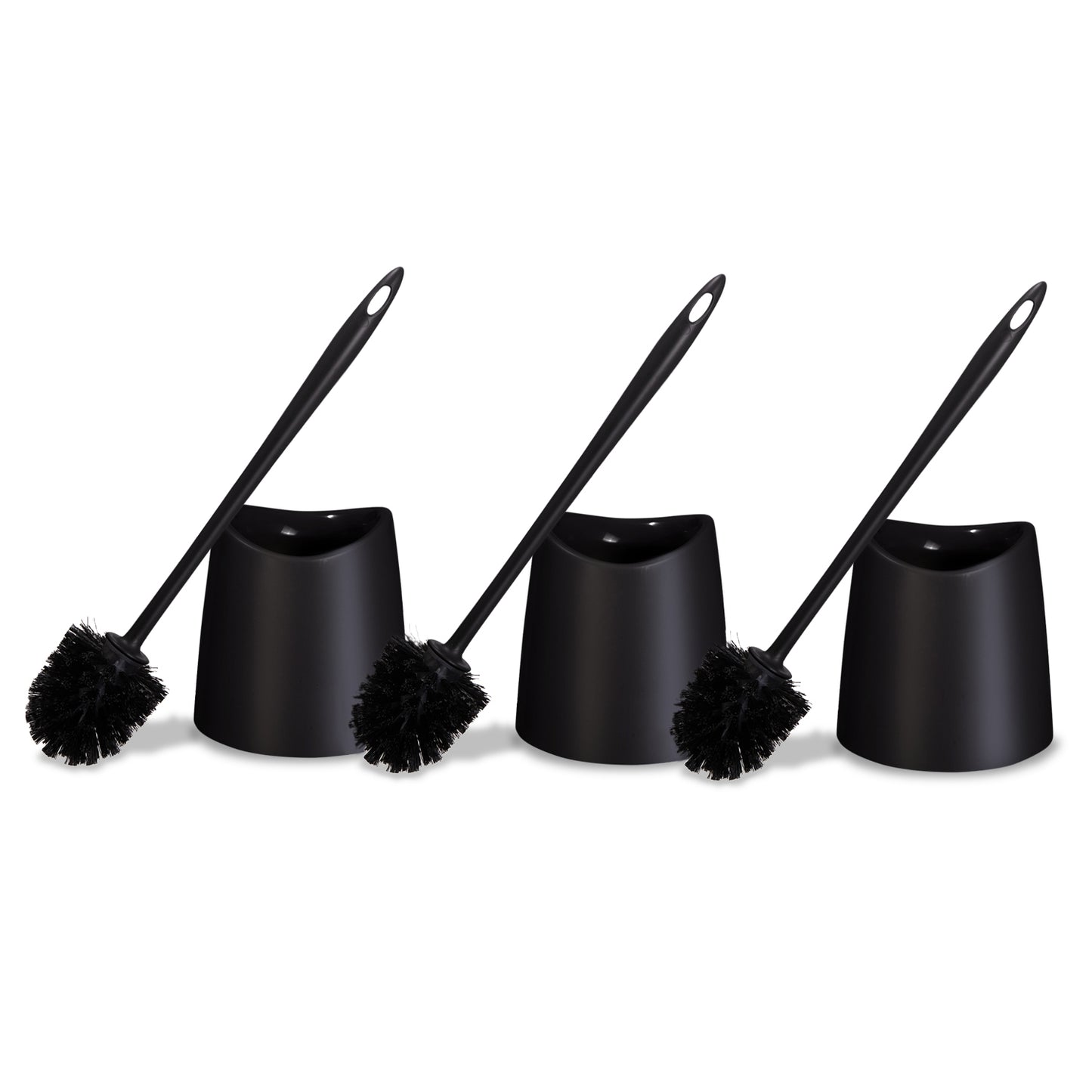 Modern Toilet Brush - Black