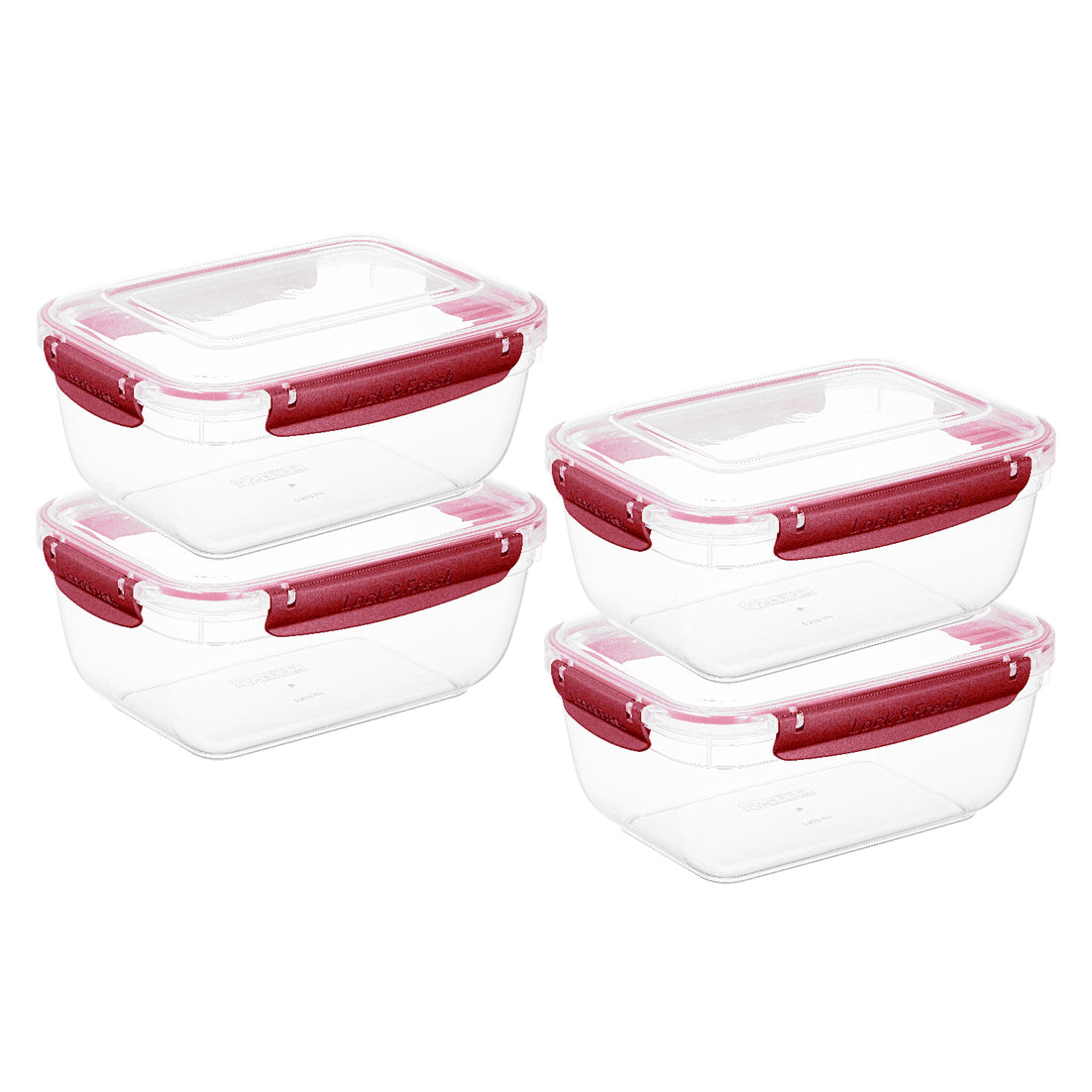 80 oz. Sealed Container, 4 Pack