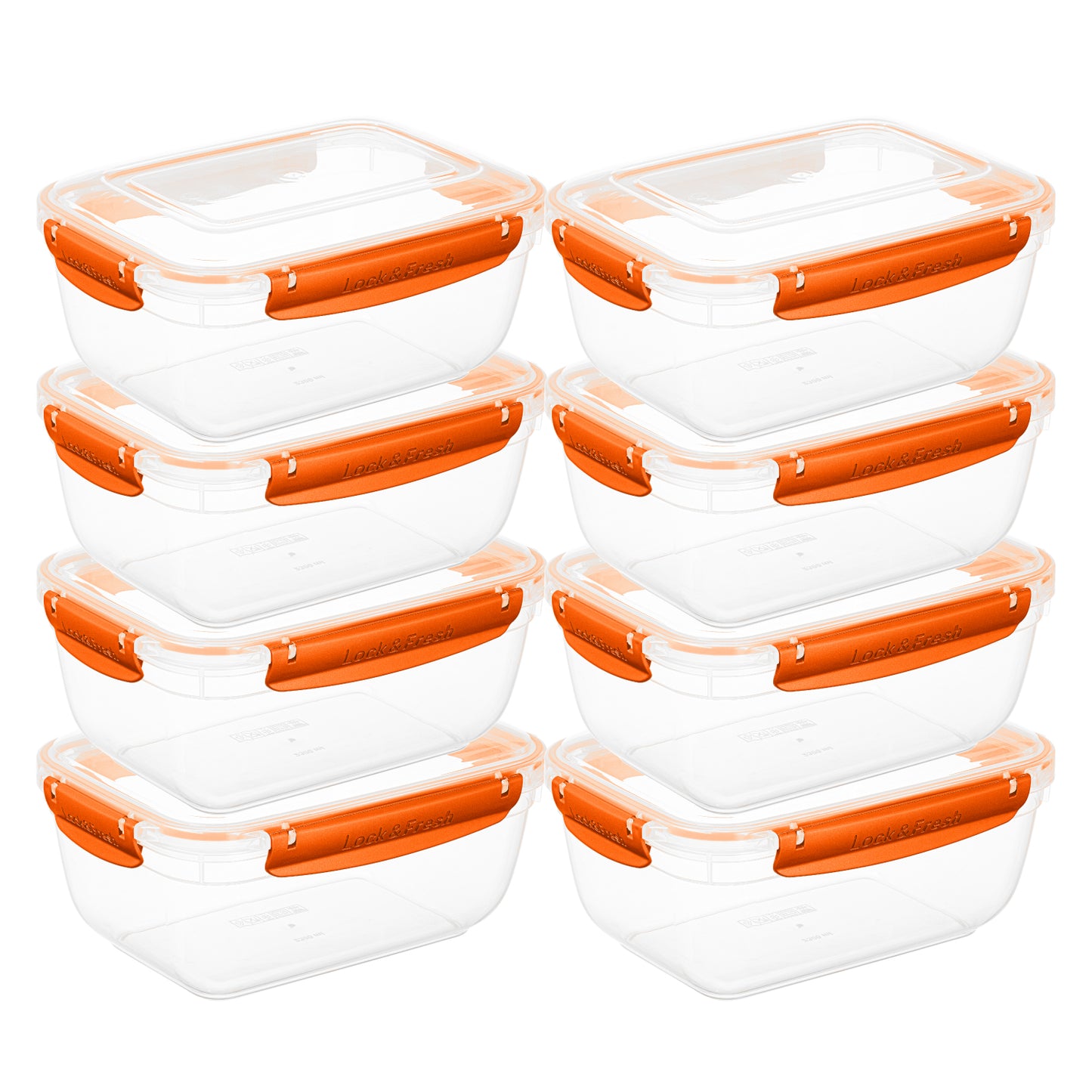 80 oz. Sealed Container, 8 Pack