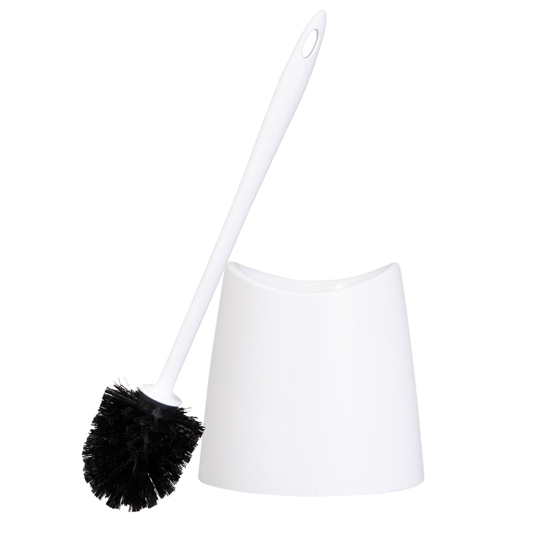 Modern Toilet Brush - White