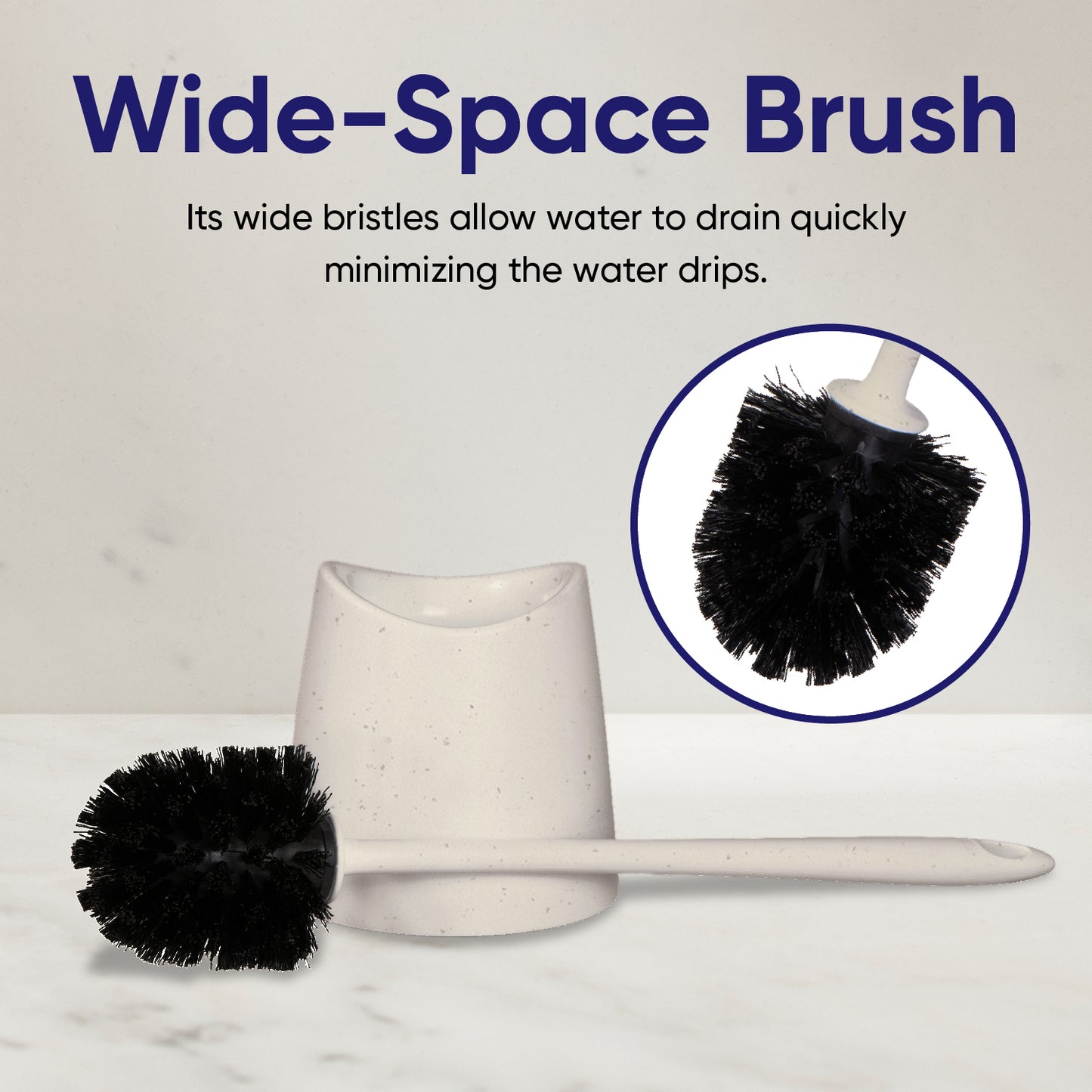 Modern Eco-Friendly Toilet Brush