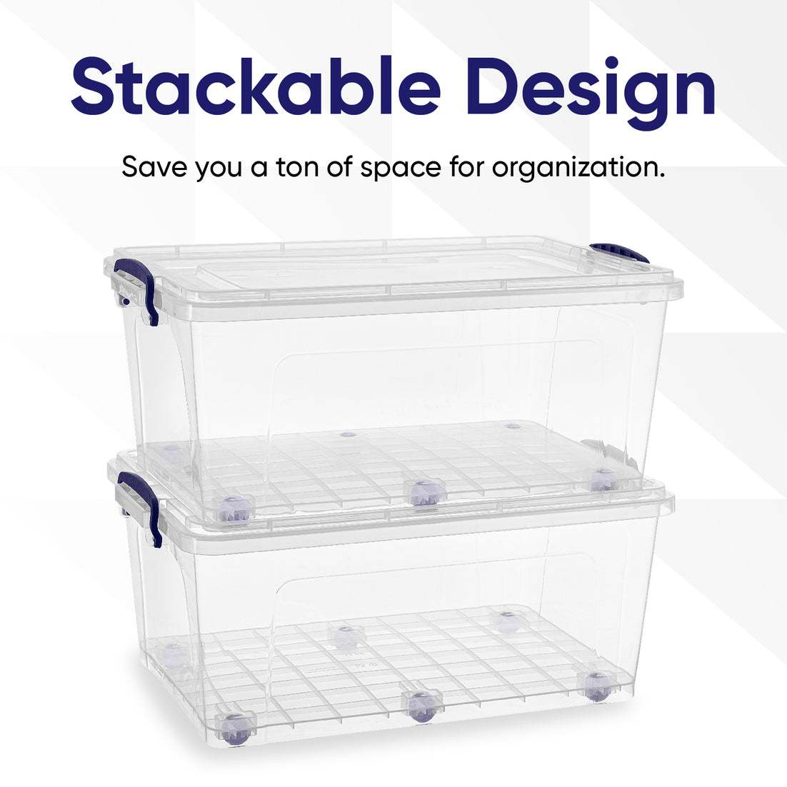 Wheeled Storage Container (32 Qt)