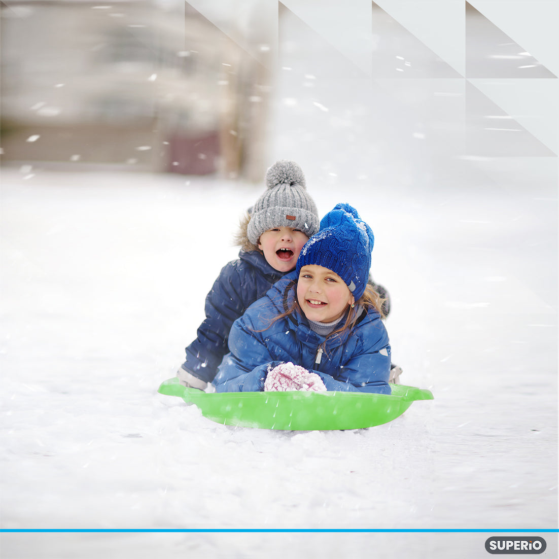 Superio Round Snow Saucer Sled 24