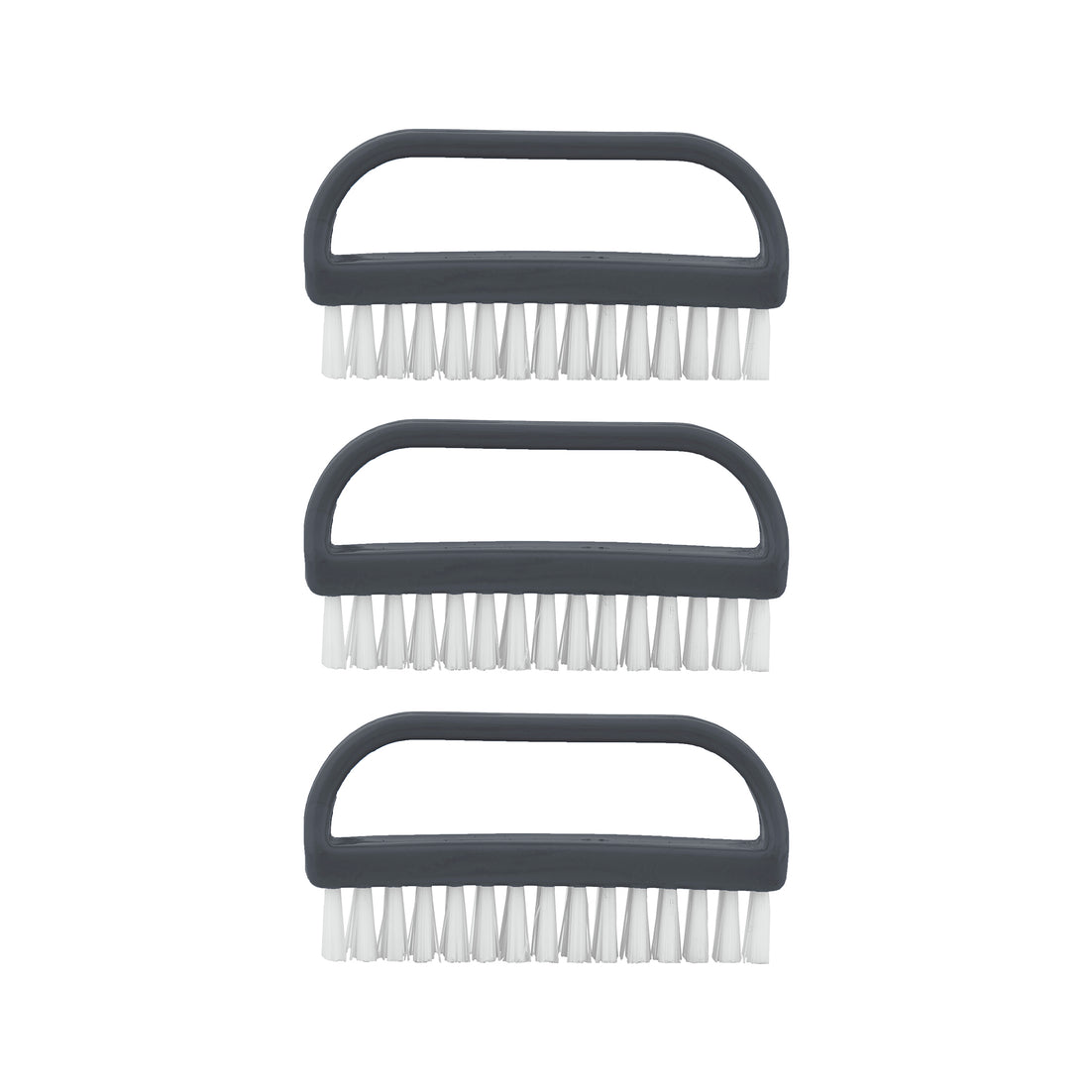 Nail Brush Grey (3 Pack)