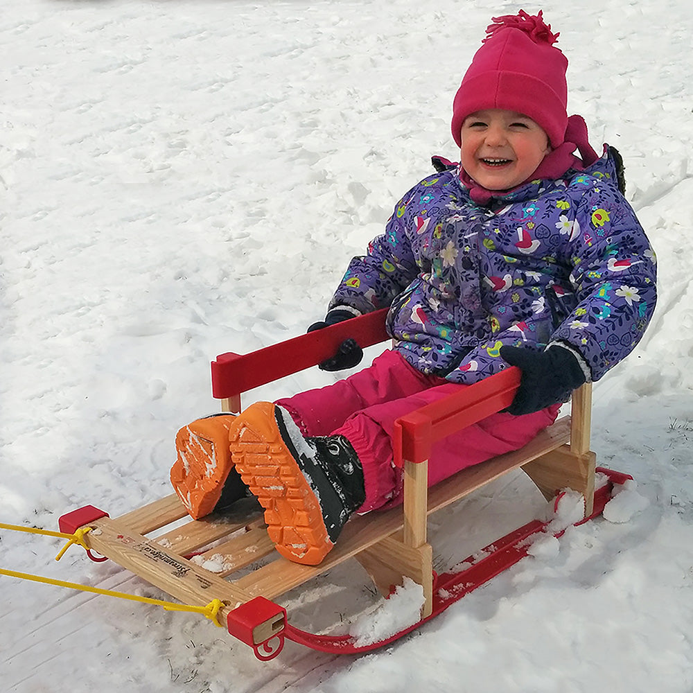 Wooden Toddler Sleigh