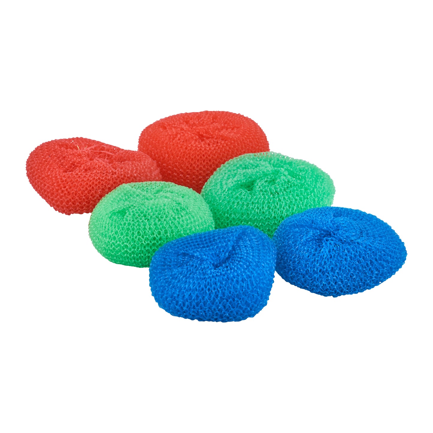 Plastic Scouring Pads - 6 Pack