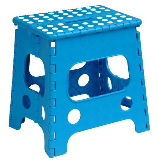 Folding Step Stool with Anti-Slip Surface 13"