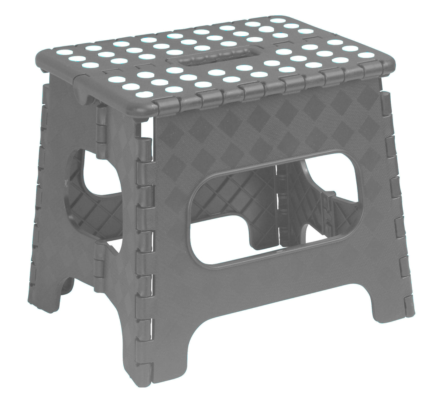 Folding Step Stool with Anti-Slip Surface 11"