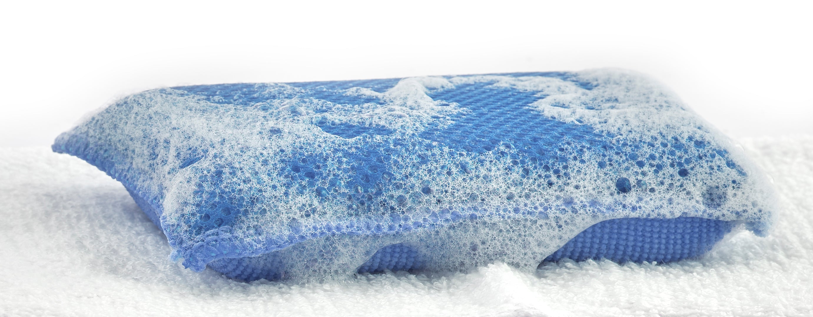 Ultra Miracle Microfiber Sponge, Blue