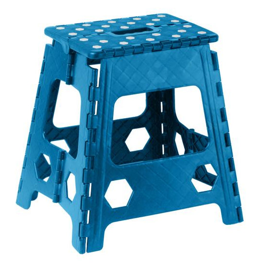 Folding Step Stool with Anti-Slip Surface 15"