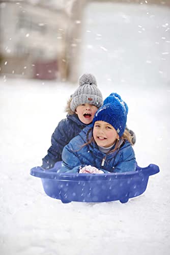 Toboggan Sled With String, Blue