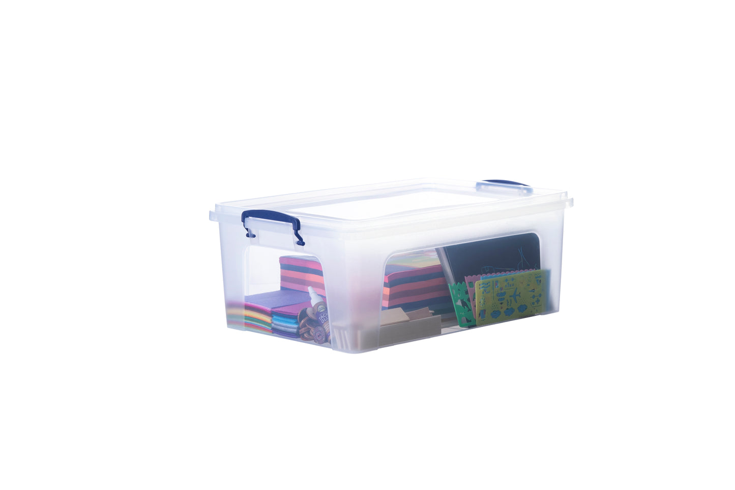 Storage Container (22 Qt) Plastic Storage Bin with Lid