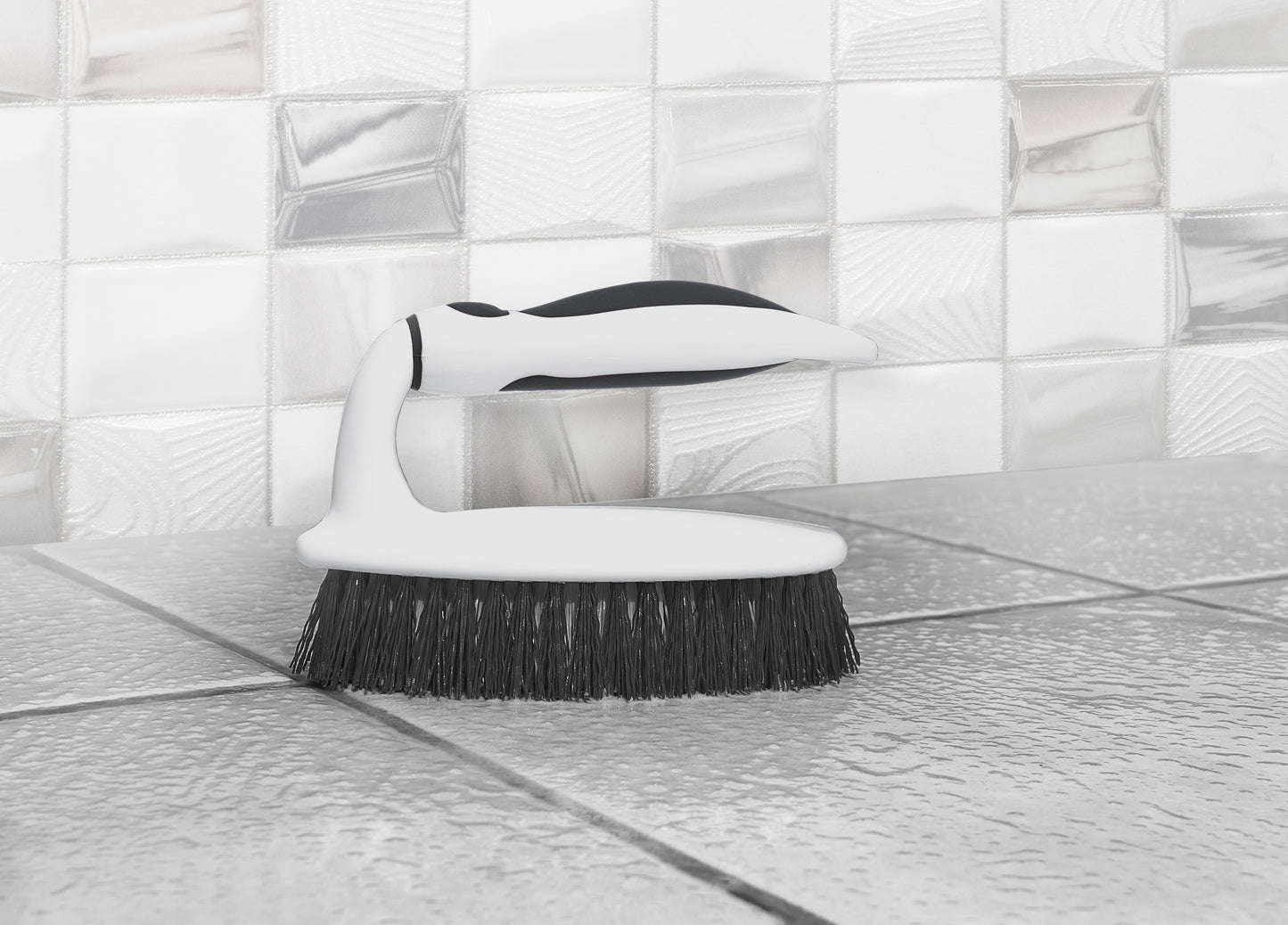 Scrubbing Brush with Grip Handle