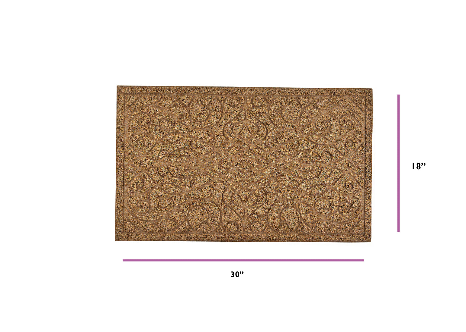 Victorian Gate Coir Doormat
