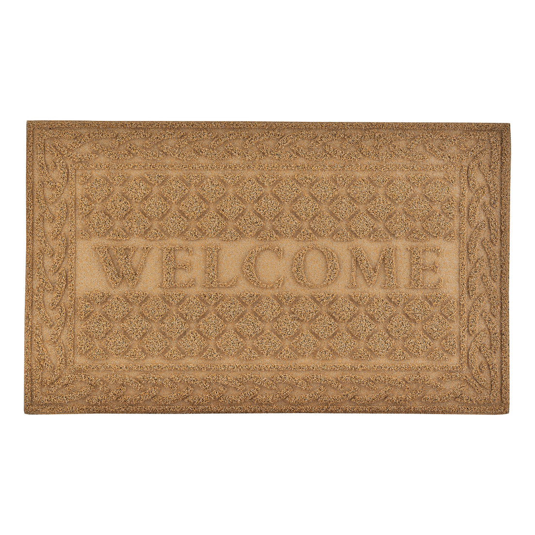 Lattice Coir Welcome Doormat