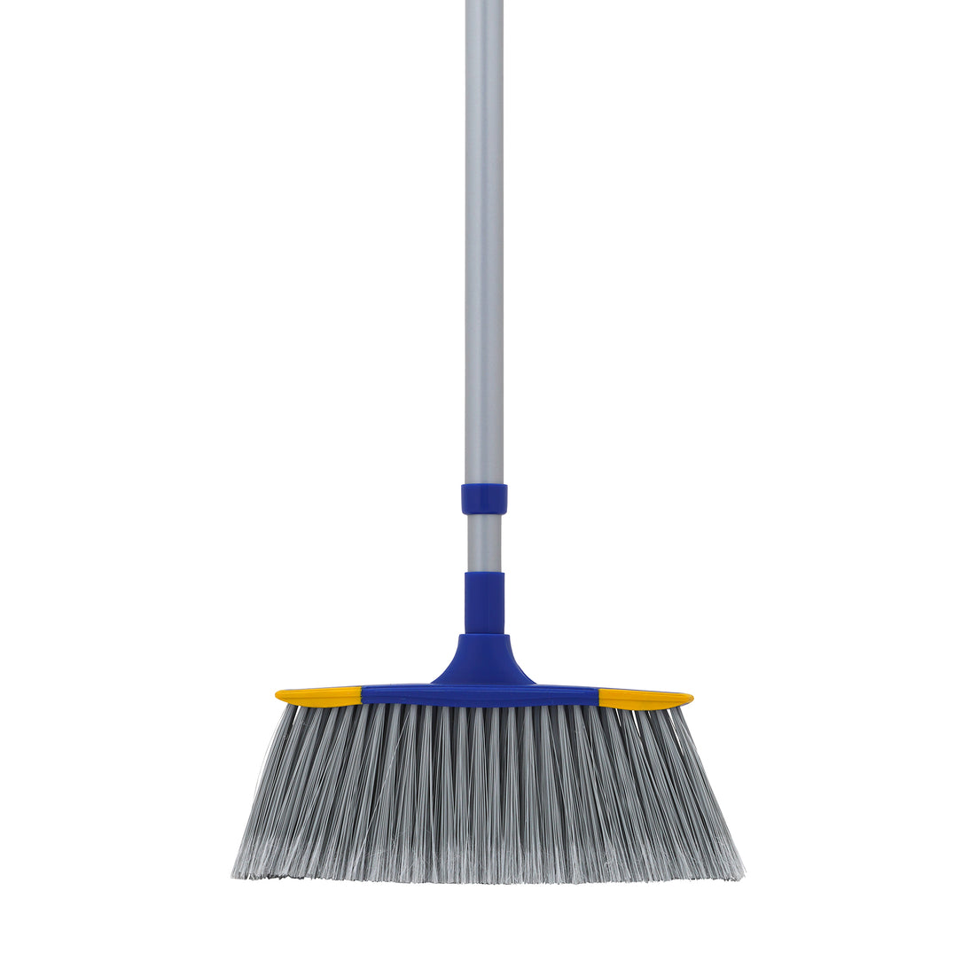 Slim Angle Broom with Telescopic Handle, Blue