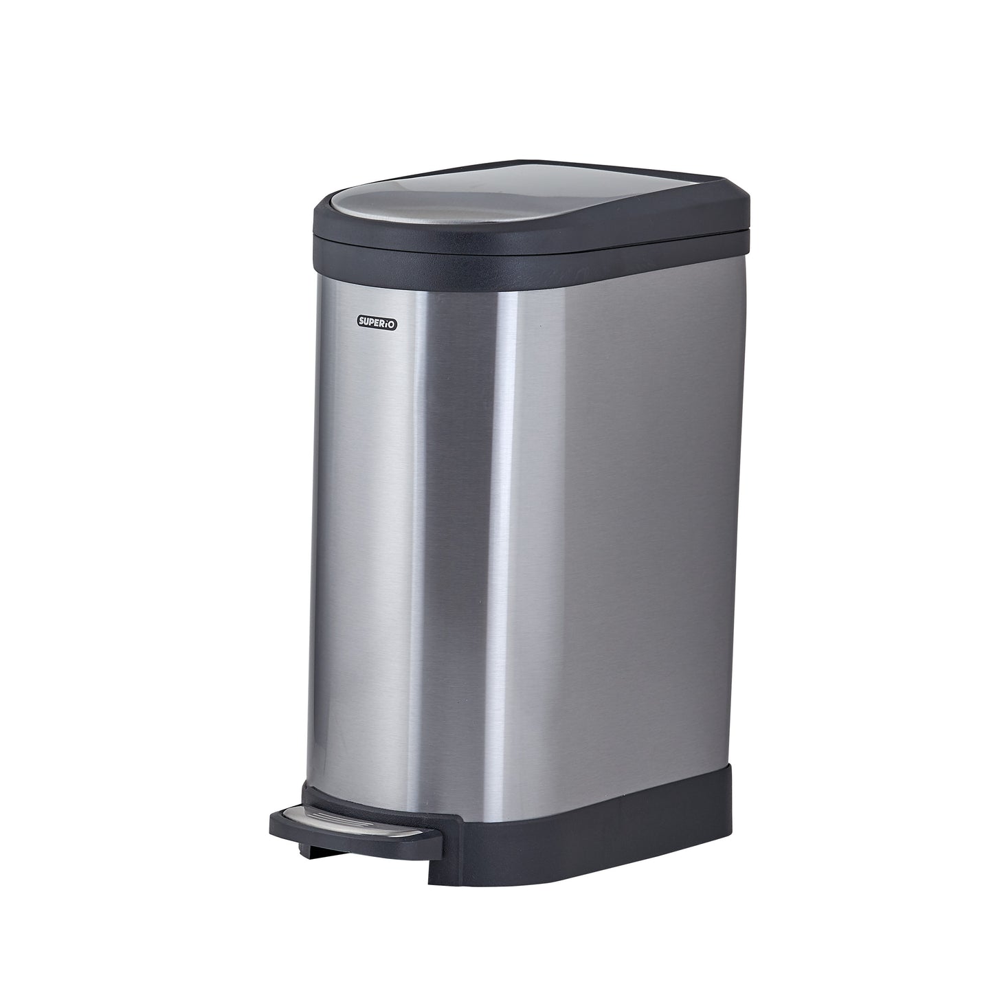 Stainless Steel Trash Can, 2.6 Gallon