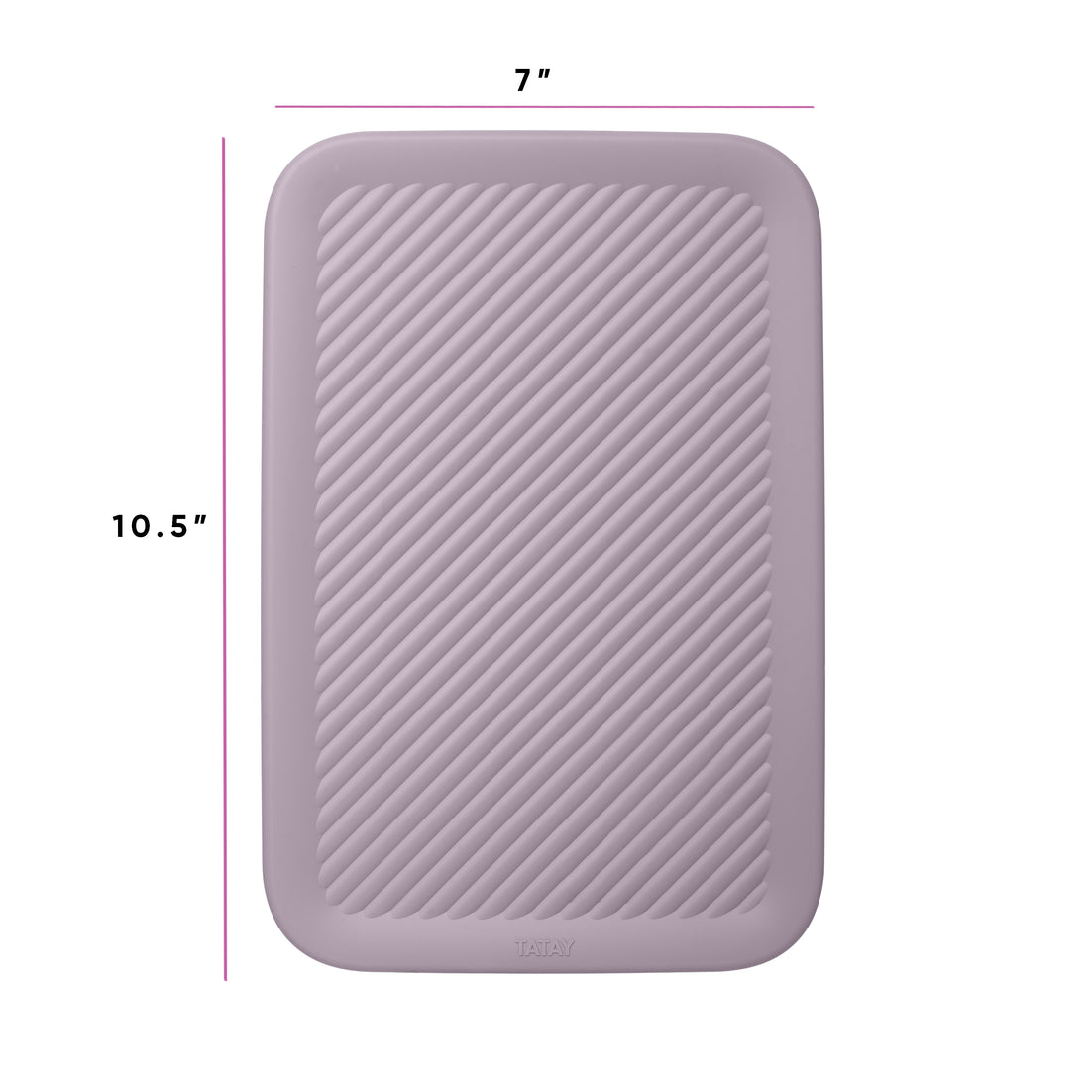 5 Liter Lid for Ribbed Bin Lilac