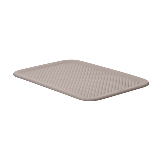 5 Liter Lid for Ribbed Bin Taupe