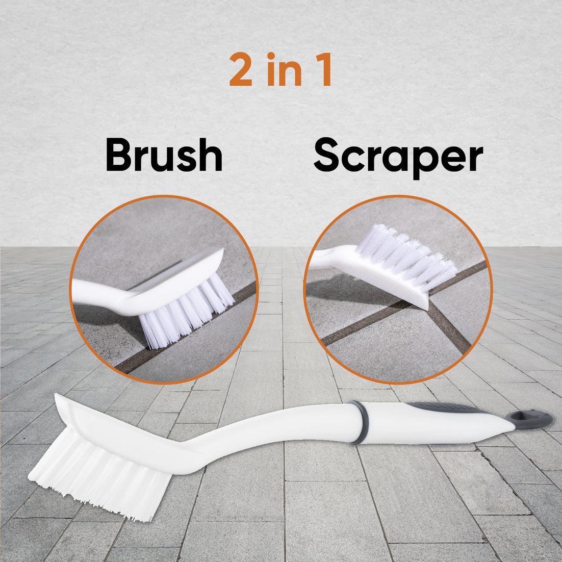 Superio Grey Grout Brush Cleaner