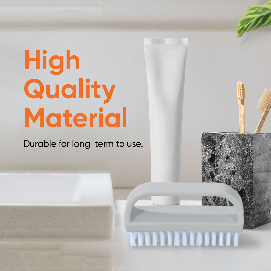 Nail Brush White (3 Pack)