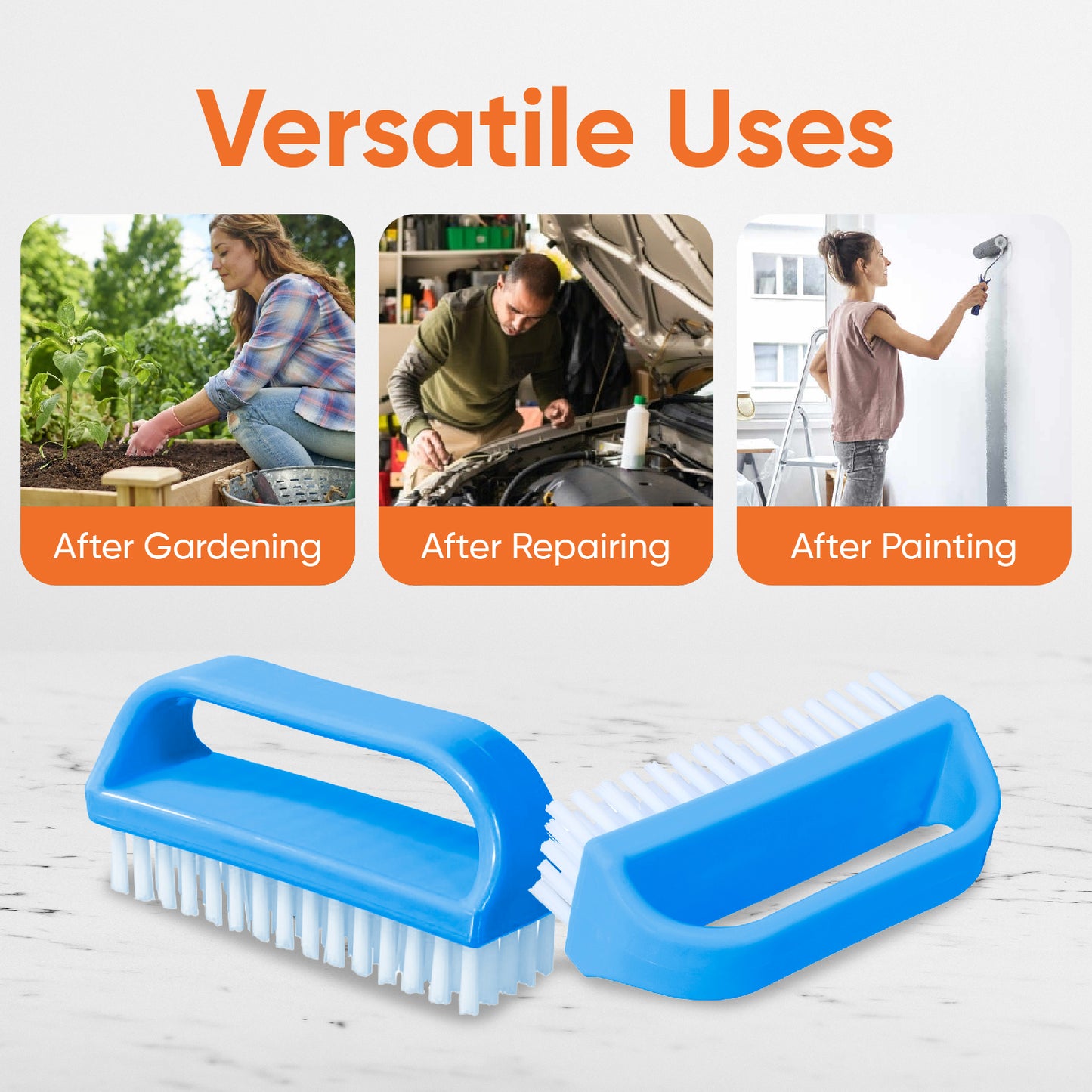 Nail Brush (3-Pack)