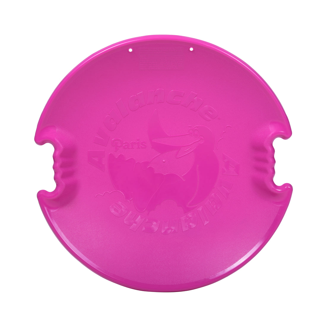 Superio Round Avalanche Snow Saucer Sled, 26:, Fuchsia Pink