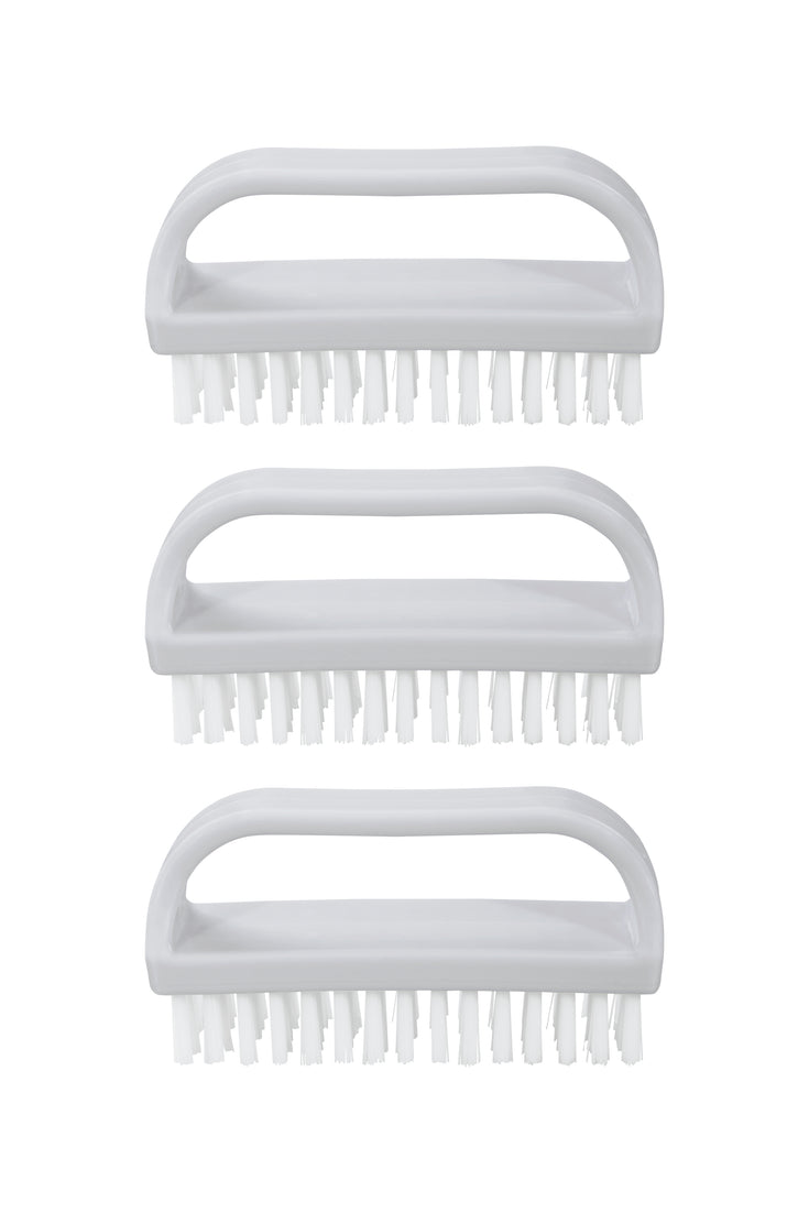 Nail Brush White (3 Pack)