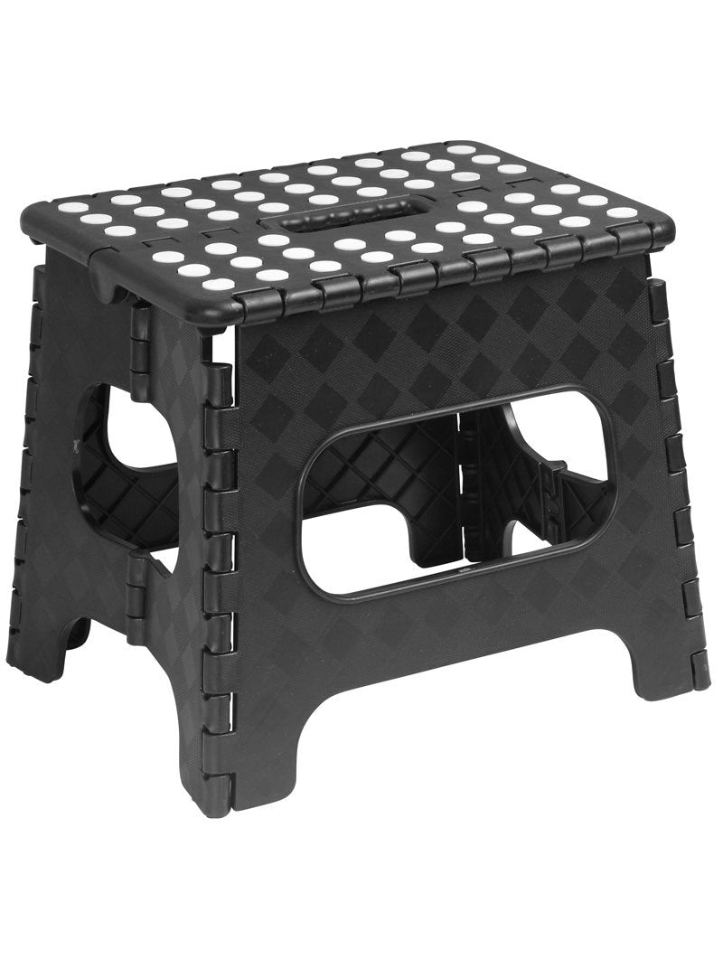 Folding Step Stool with Anti-Slip Surface  11"