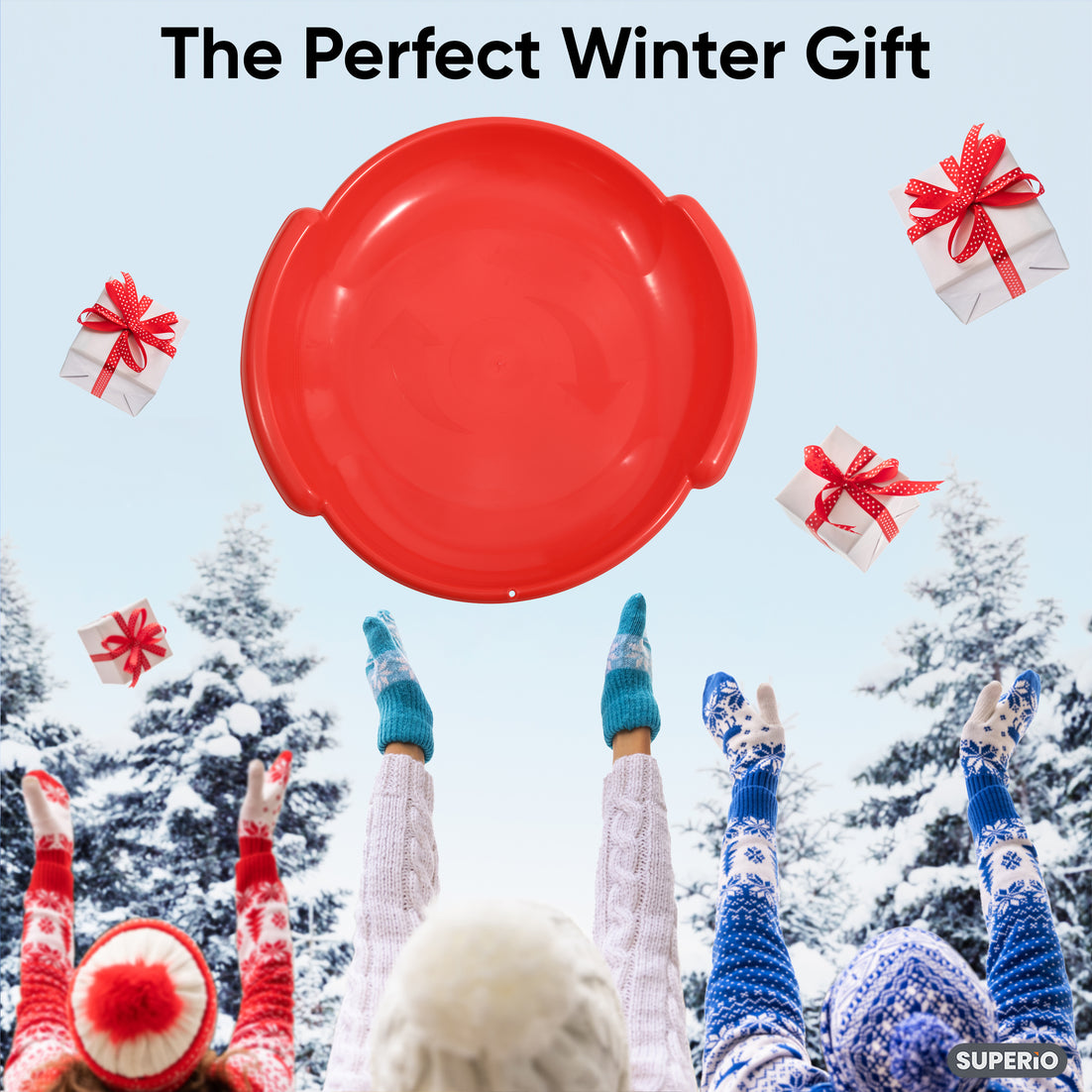 Round Snow Saucer Sled, 24