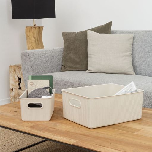 5 Liter Ribbed Storage Bin Ecohome